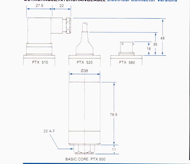       PTX 500  Druck